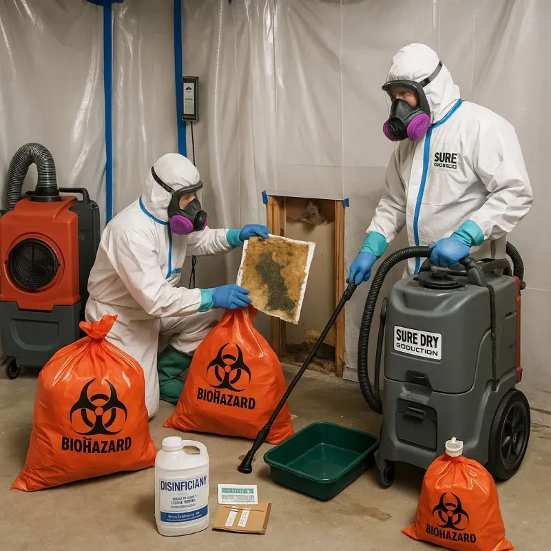 Contaminated Water Handling Protocols process in Soulsbyville, CA