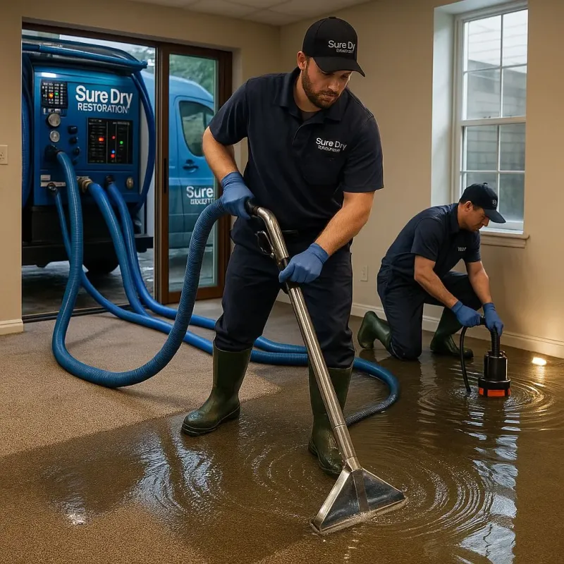 Water Extraction and Removal process in Soulsbyville, CA